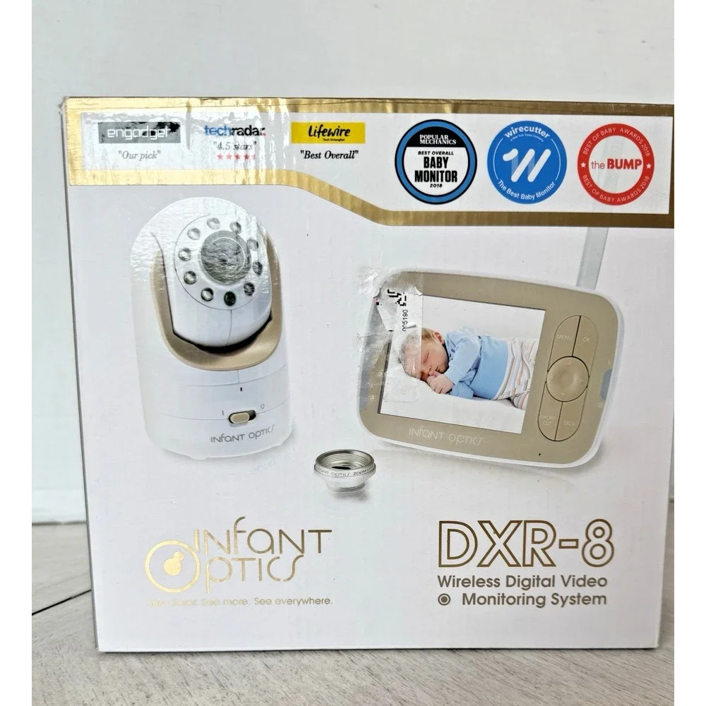 Infant Optics DXR-8 Video Baby Monitor Tested w/ Interchangeable Optical Lens
